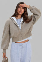 Briony | Hooded Fleece Jacket