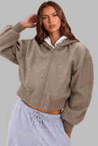 Briony | Hooded Fleece Jacket