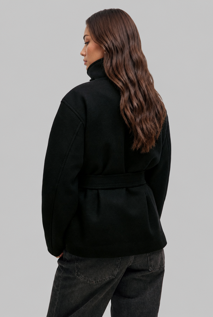 Evelina | Belted Wool Coat