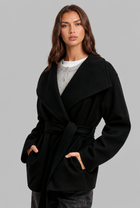 Evelina | Belted Wool Coat