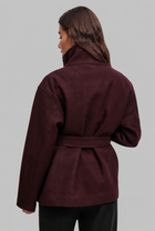 Evelina | Belted Wool Coat