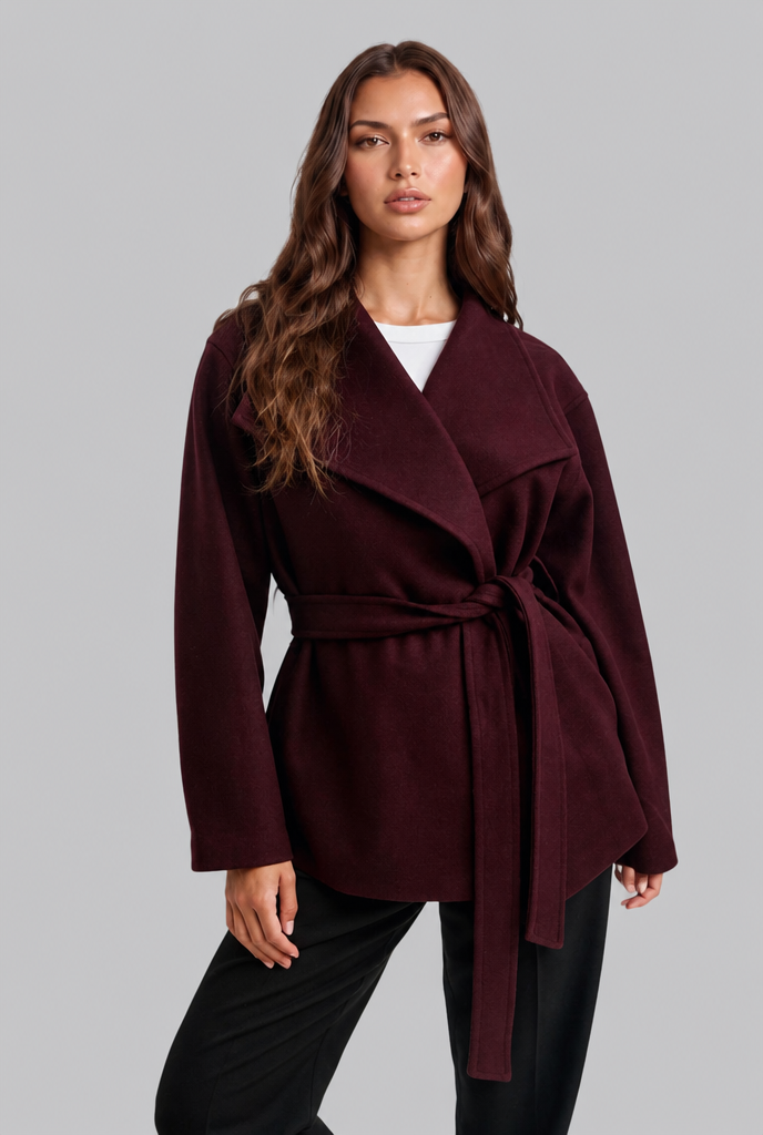 Evelina | Belted Wool Coat