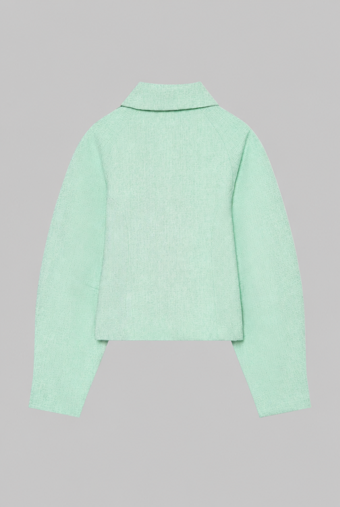 Elowen | Cropped Textured Jacket