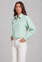 Elowen | Cropped Textured Jacket