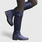Daphne | Knee High Riding Boots with Buckle Strap