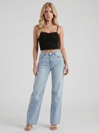 Kaja | High Rise Wide Leg Jeans Light Blue