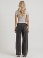 Nora | Low Rise Wide Leg Jeans Black Wash