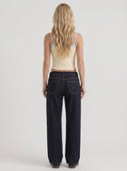 Nora | Low Rise Wide Leg Jeans Indigo Wash