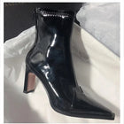 Makenzie | Patent Leather Knee High Boots for Women