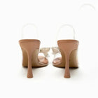 Milani | Elegant Bow Pointed Toe Slingback Heels