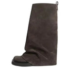 Renata | Oversized Slouch Knee High Boots for Women