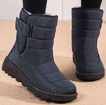 Esme | Quilted Waterproof Ankle Boots with Buckle and Chunky Sole