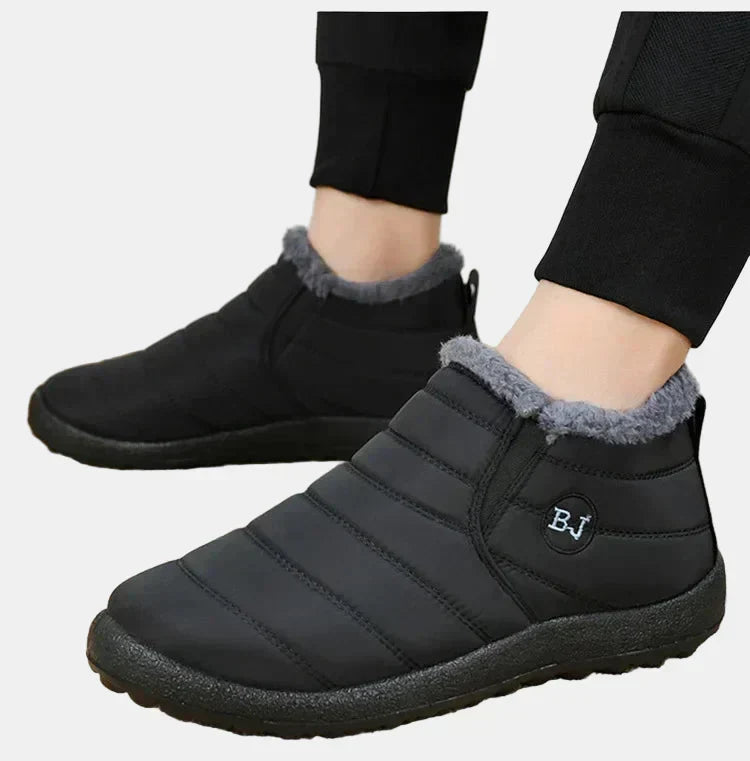 Briar | Quilted Fleece Lined Waterproof Ankle Boots