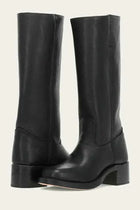 Women's Western Ankle Boots Block Heel Decorative Stitching